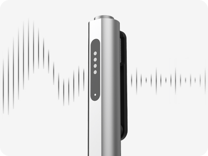 AI-Powered Recording & Notes — Inside a Pen